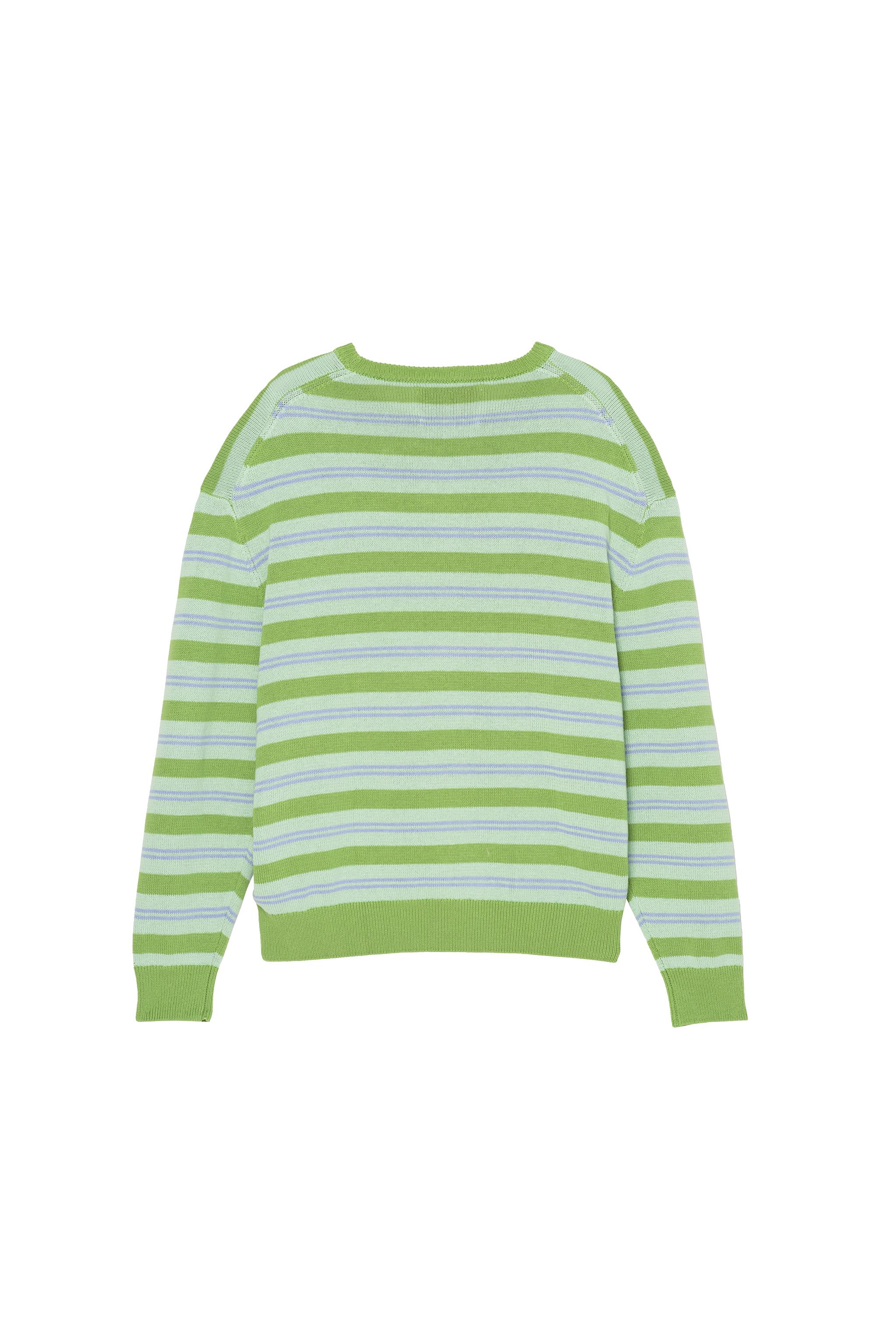 COTTON - LINEN STRIPED JUMPER